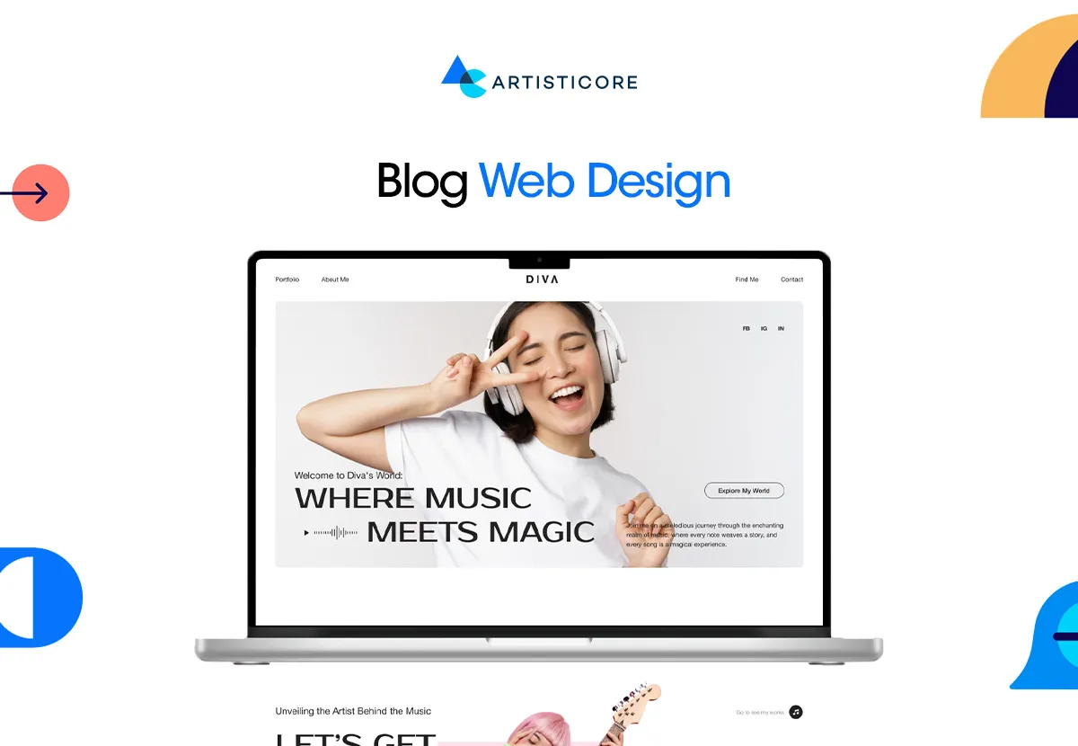 Blog Web Design