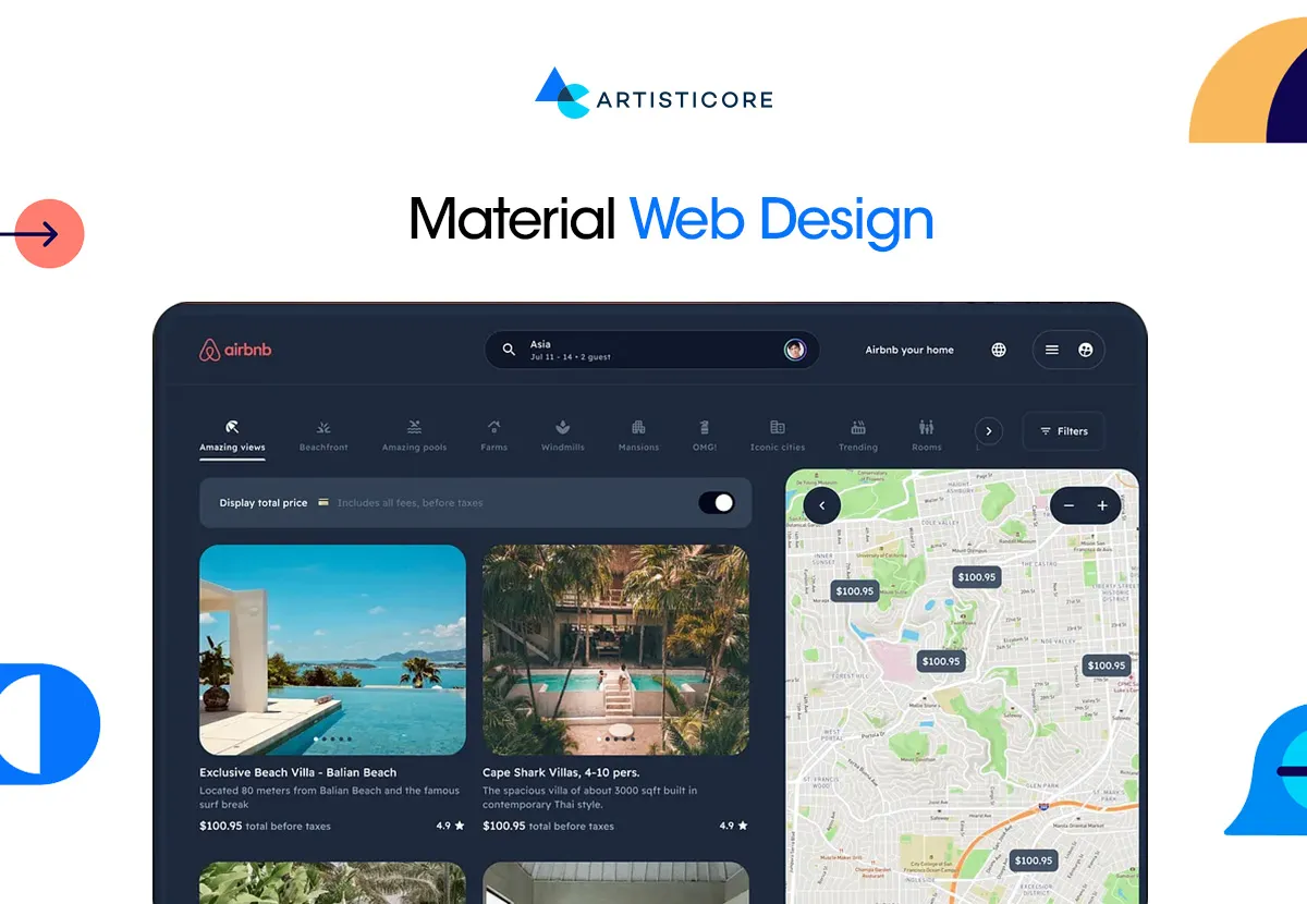 Material Web Design