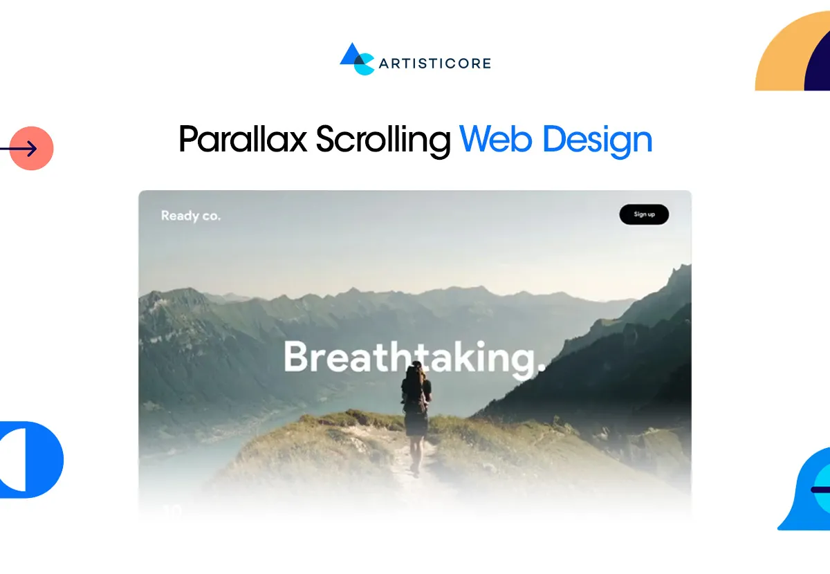 Parallax Scrolling Web Design