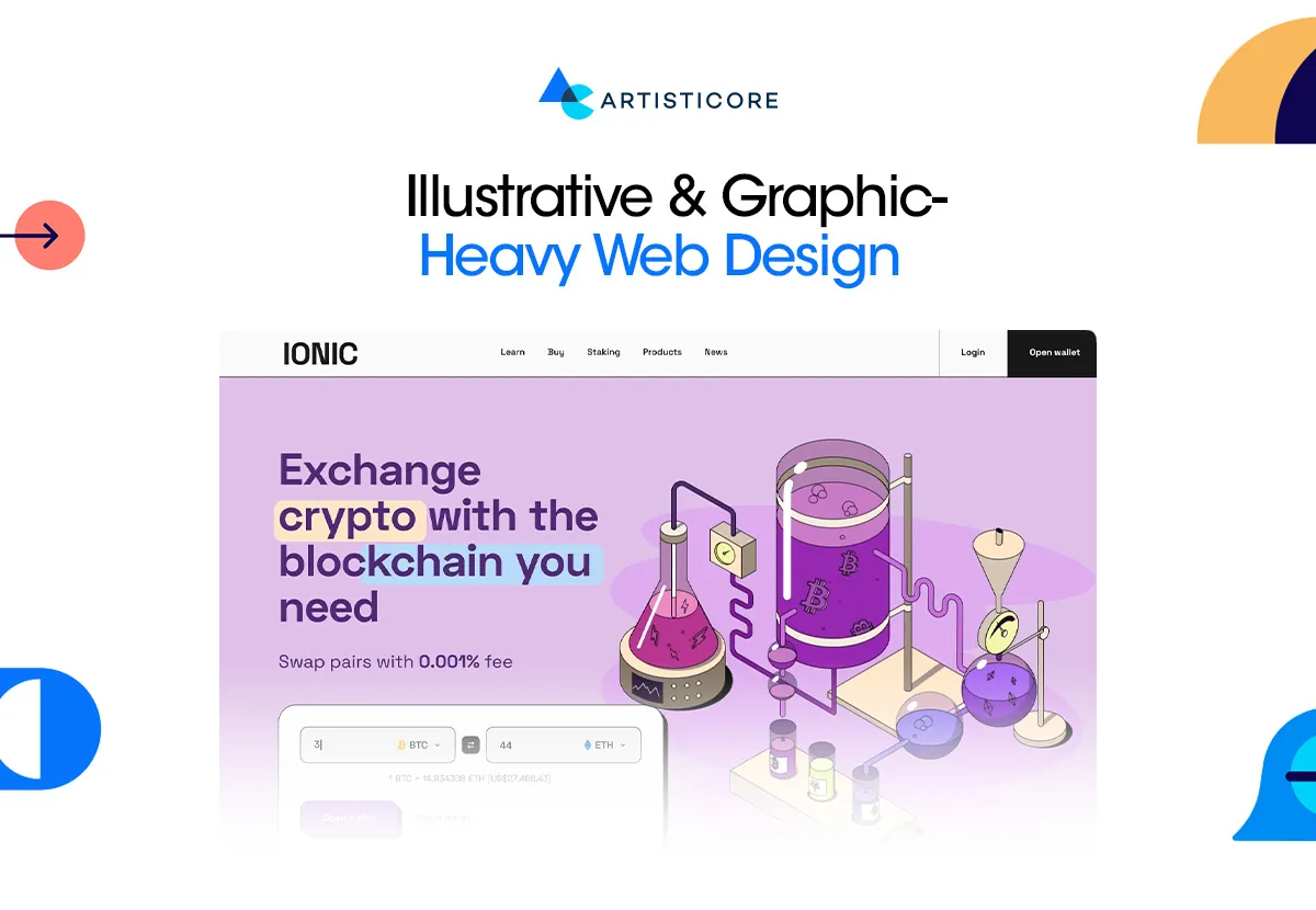 Illustrative & Graphic-Heavy Web Design