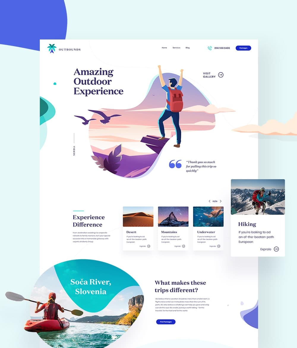 Outbounds Web Design