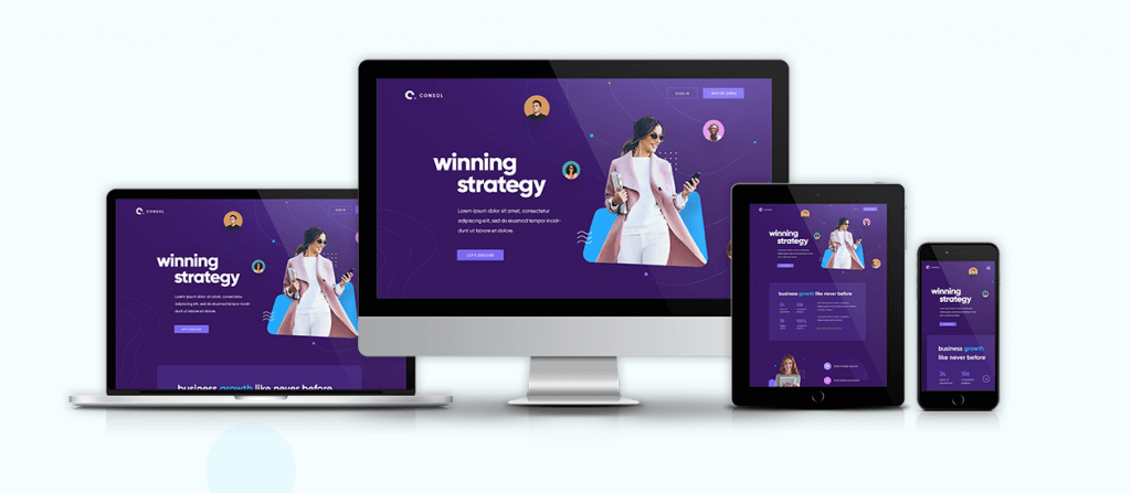 Methods of designing a website
