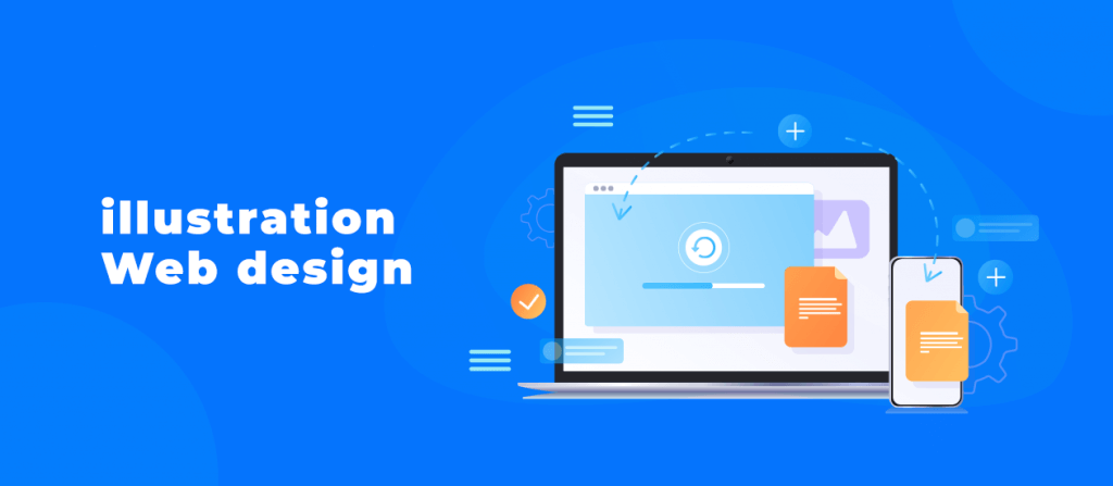Illustration Web Design