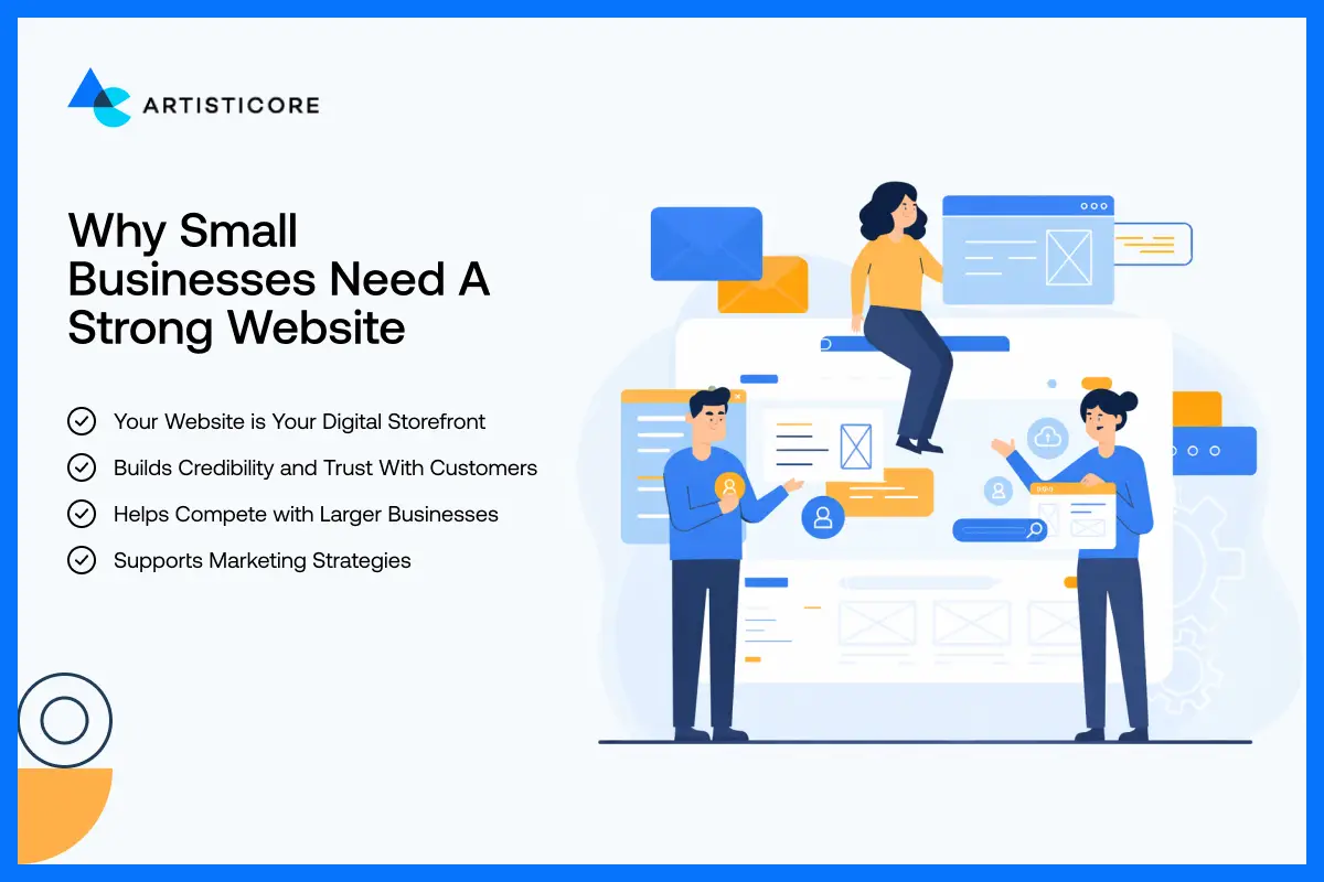 Why Small Businesses Need a Strong Website