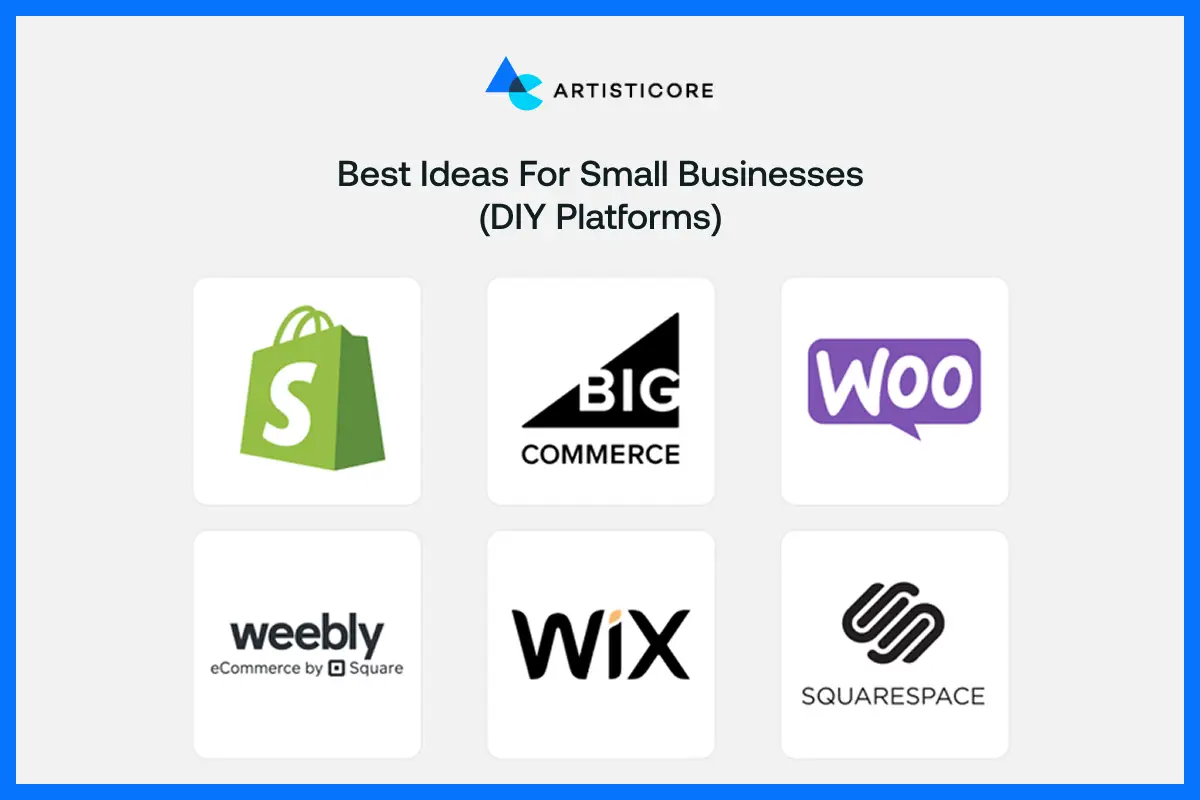Best Ideas for Small Businesses (DIY Platforms)