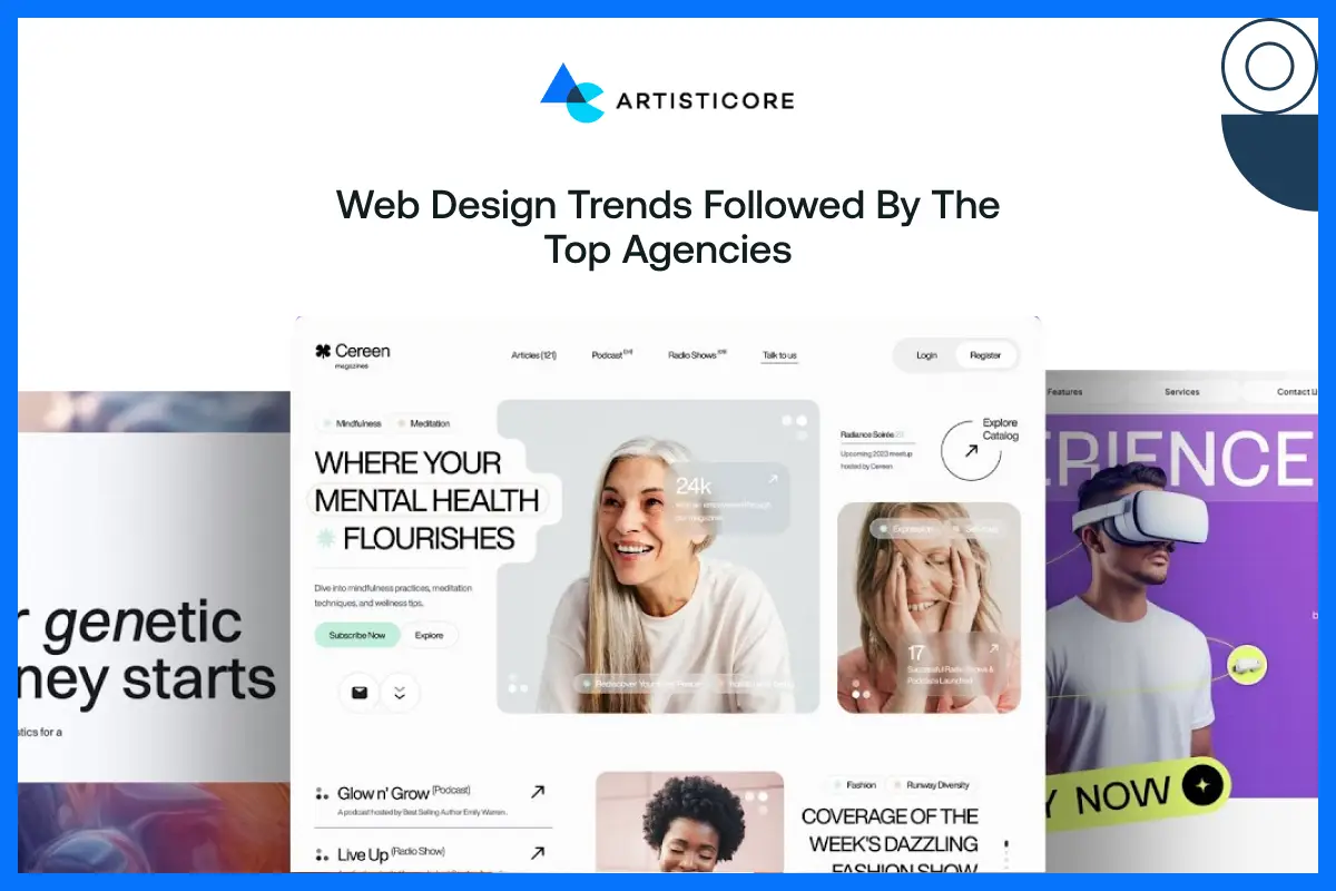 Web Design Trends Followed by the Top Agencies