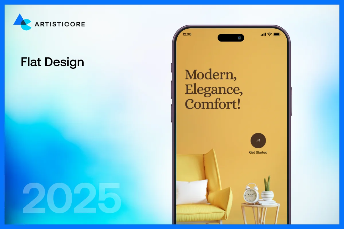 Mobile App Design Trends You Need to Know - Flat Design