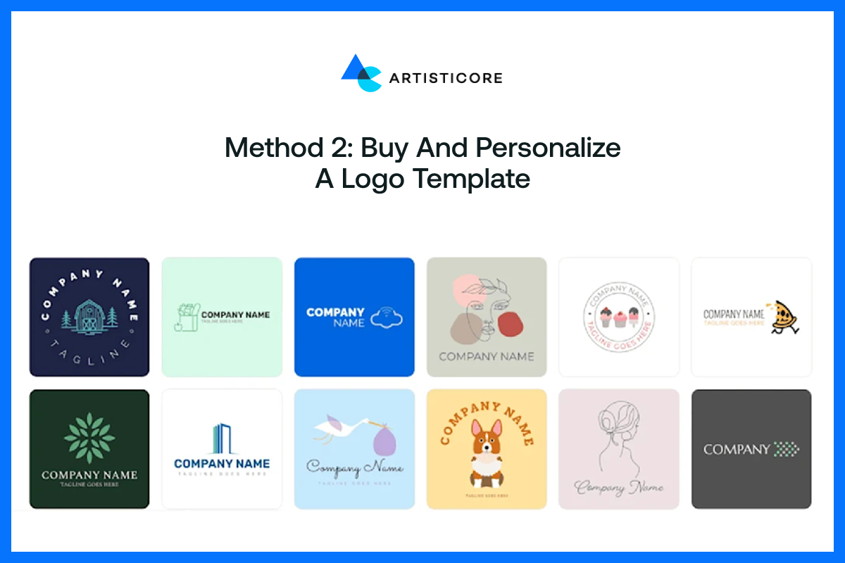 Method 2: Buy and Personalize a Logo Template
