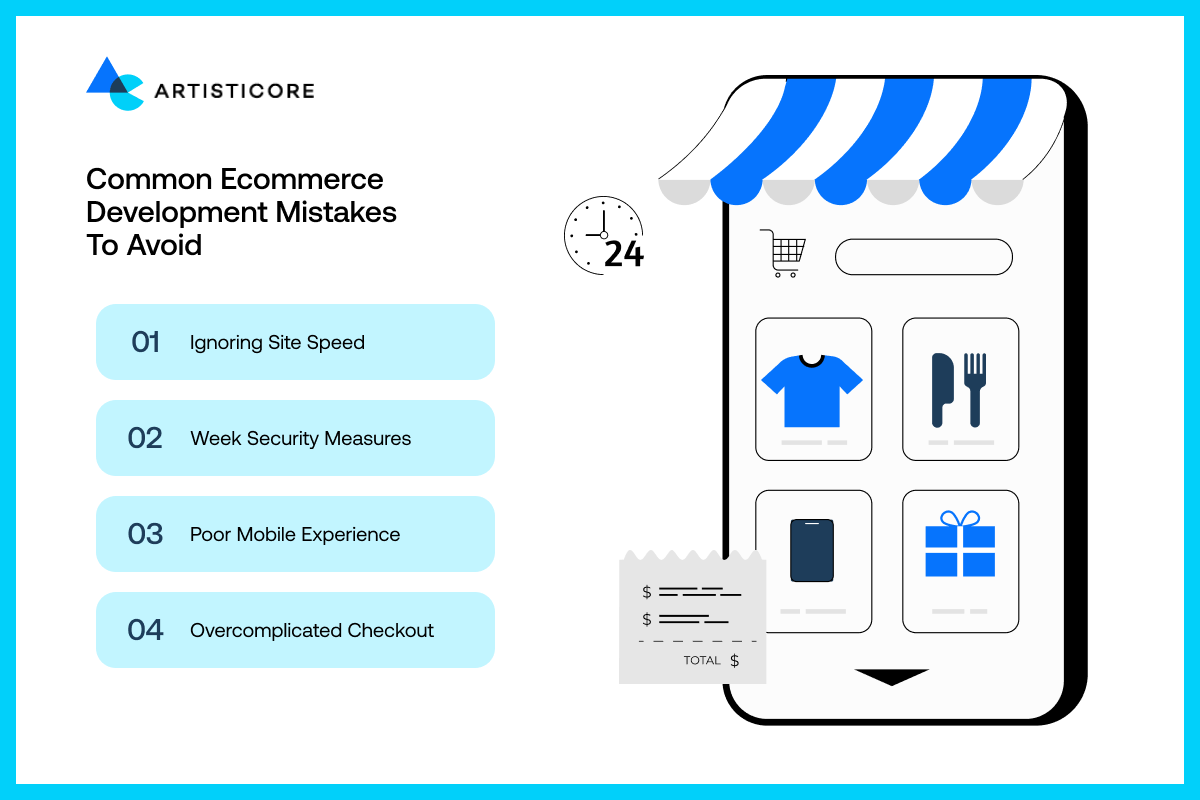 Common Ecommerce Development Mistakes to Avoid