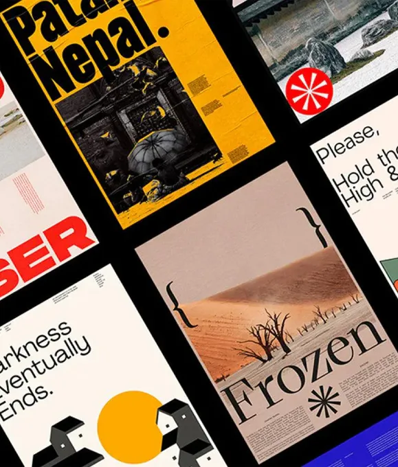 Verto Ads – Modern Conceptual Poster Series