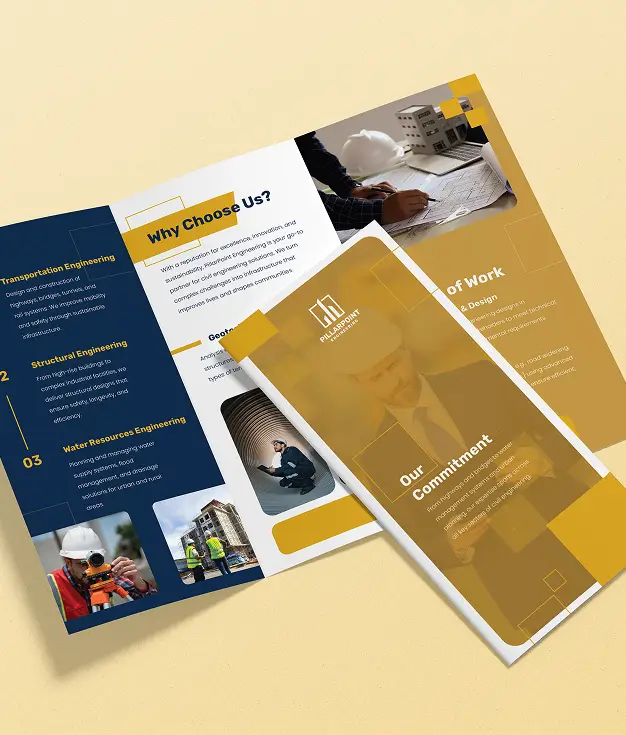 Engineering Company Brochure Design