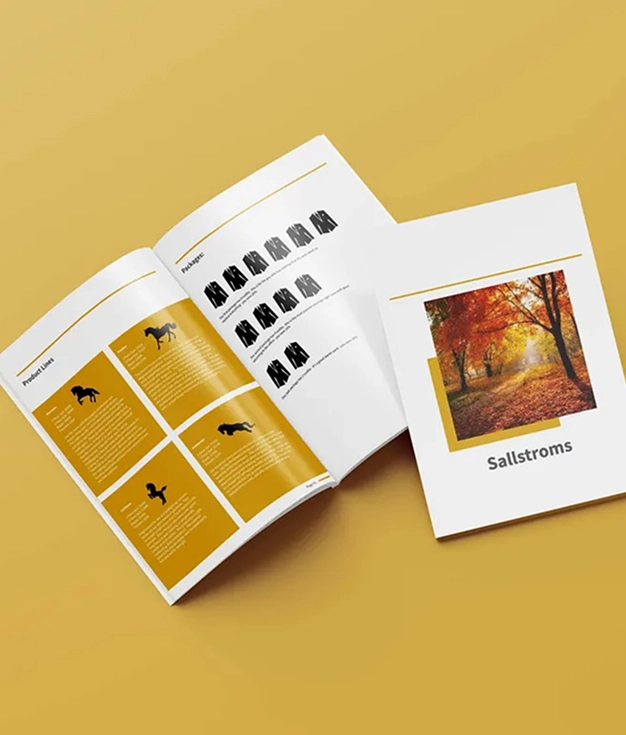 Sallstroms Brochure Design