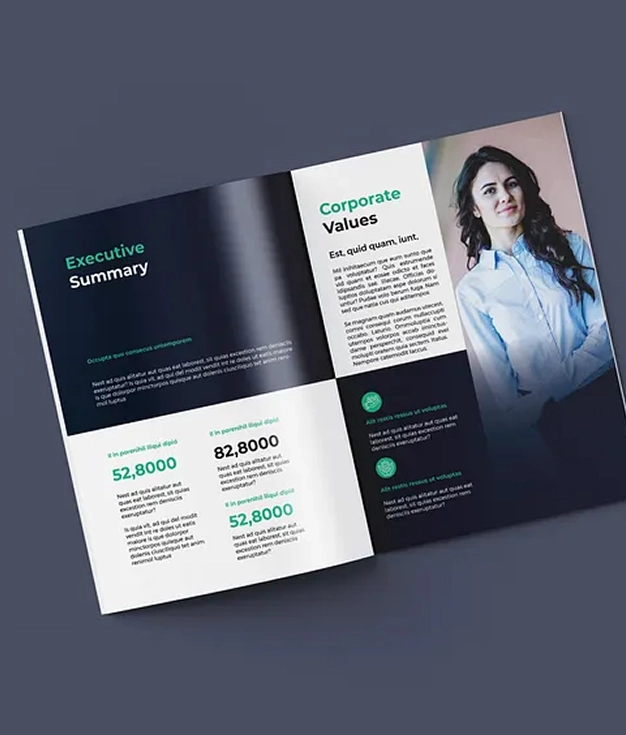 Premium Corporate Catalogue Design