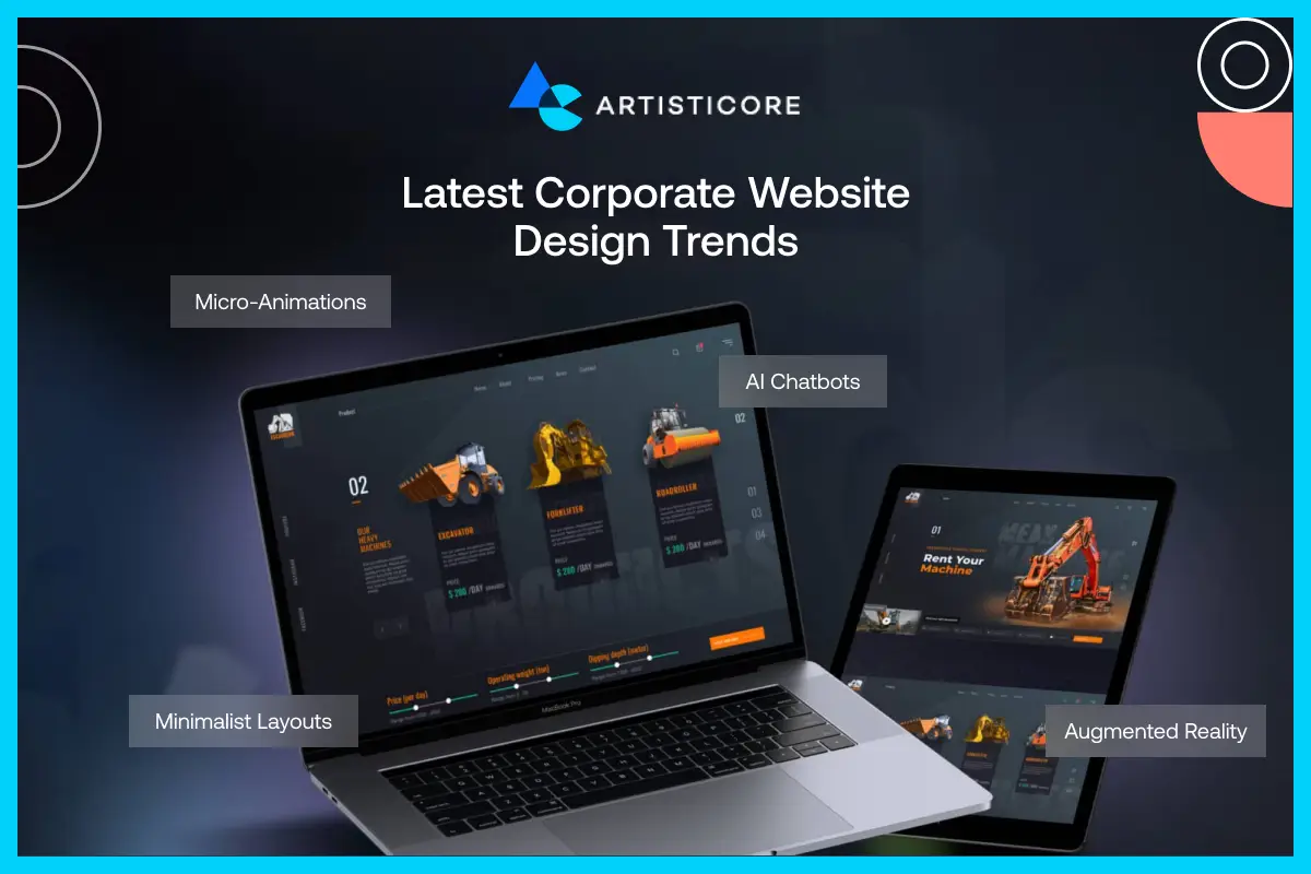 Latest Corporate Website Design Trends 
