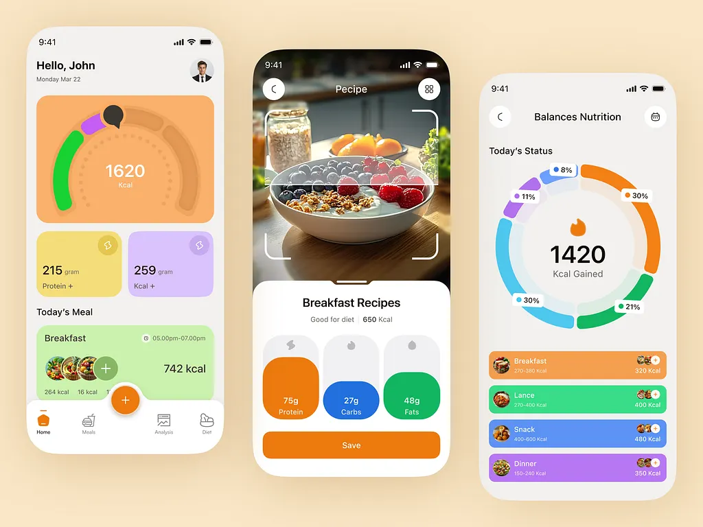 Nutrition & Exercise Tracking