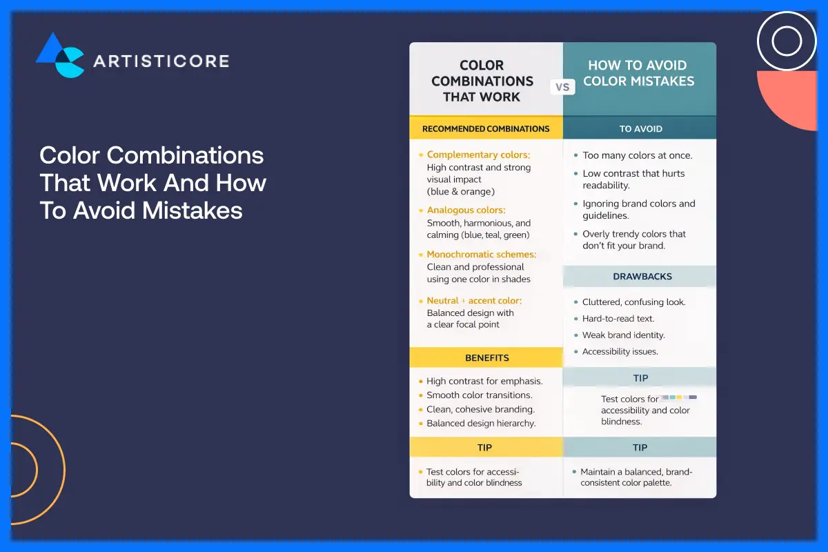 Color Combinations That Work and How to Avoid Mistakes