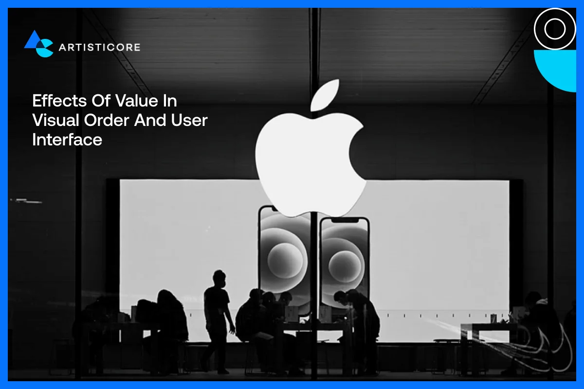 Effects of Value in Visual Order and User Interface